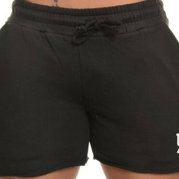 Men's Bodybuilding French Terry Cut-Off Shorts - Picture 3 of 8